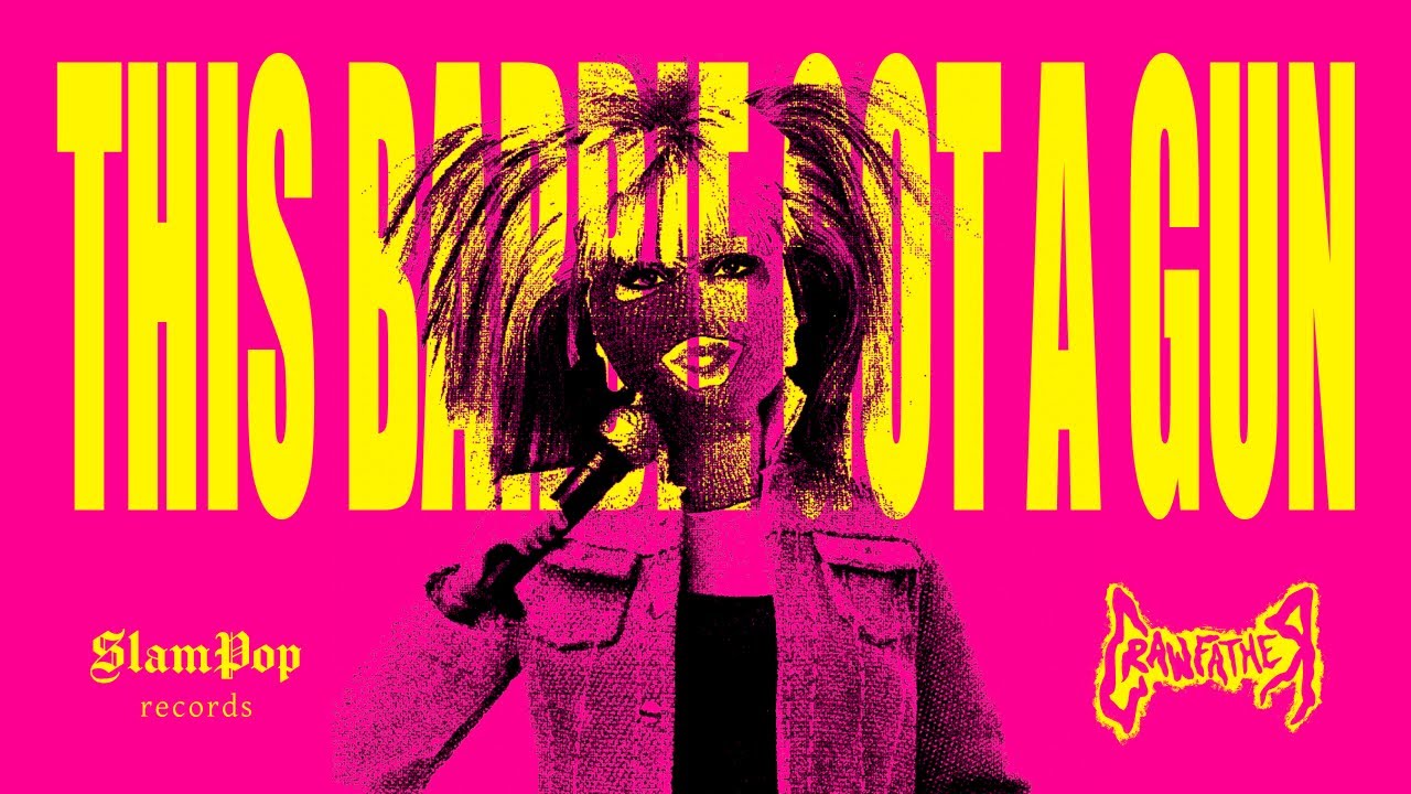 Still from the This Barbie Got a Gun music video